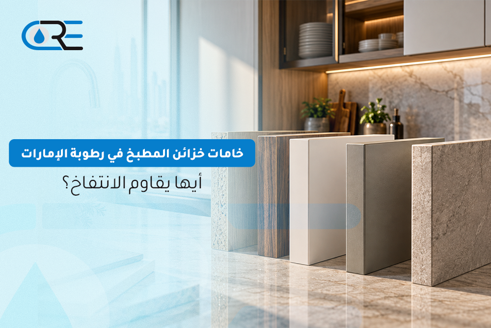 خامات خزائن المطبخ